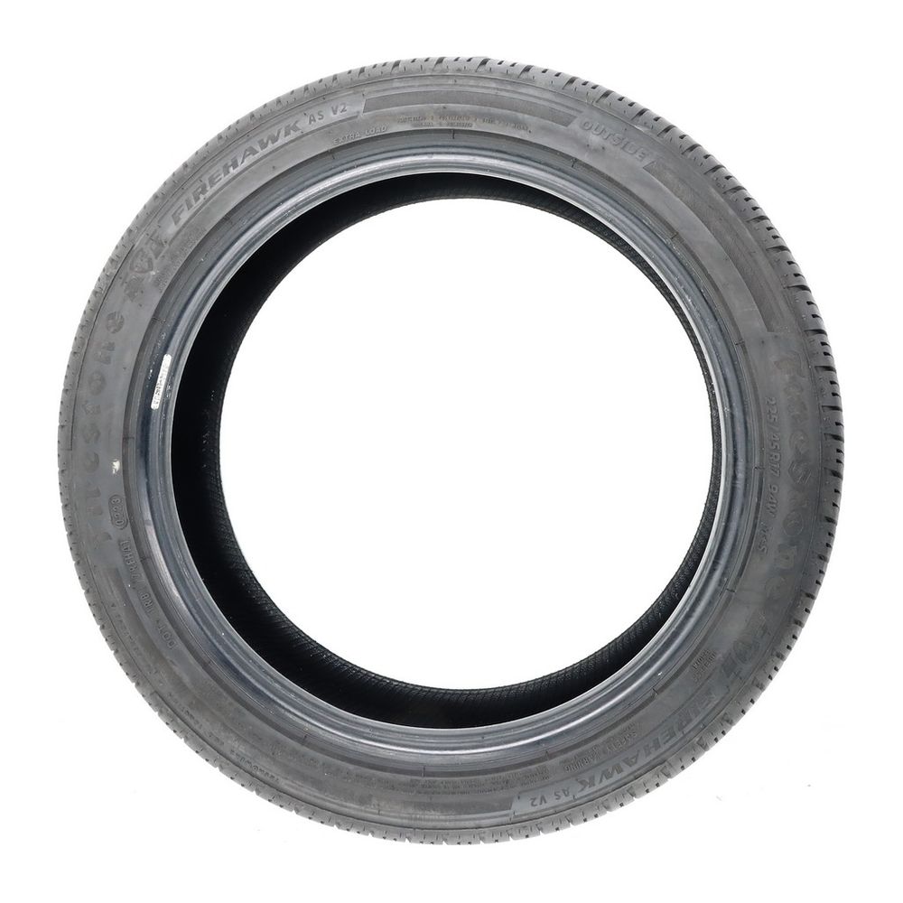Used 225/45R17 Firestone Firehawk AS V2 94W - 7.5/32 - Image 3