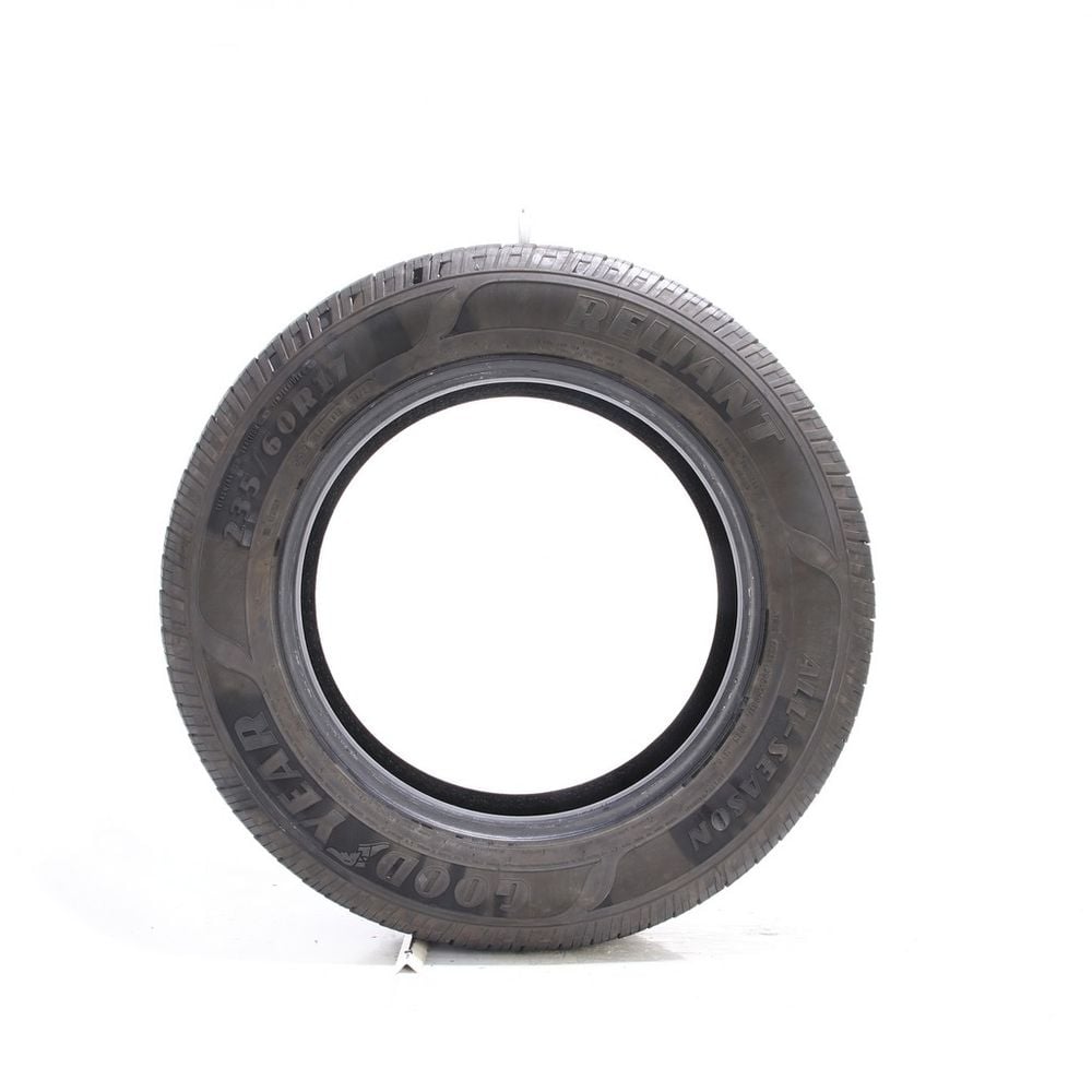 Set of (2) Used 235/60R17 Goodyear Reliant All-season 102H - 7/32 - Image 3