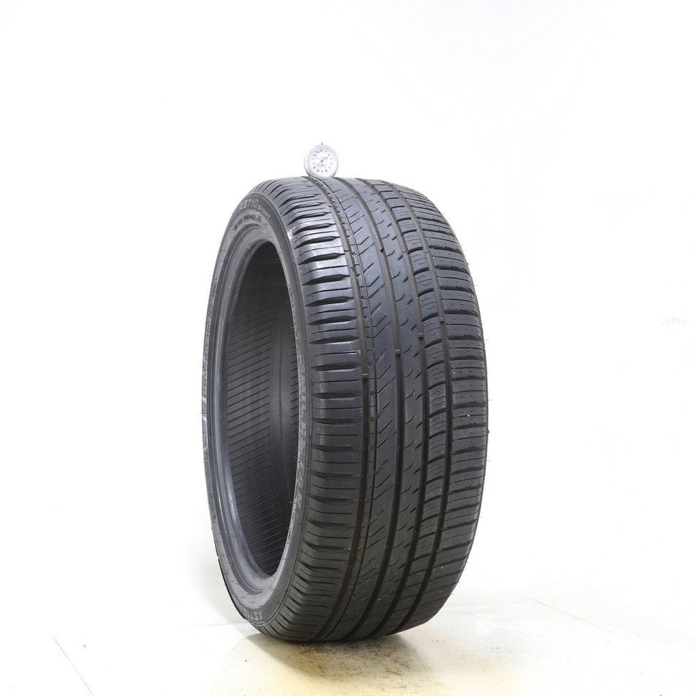 Set of (2) Used 235/40R19 Milestar Weatherguard AS 710 Sport 96V - 9-10/32 - Image 1