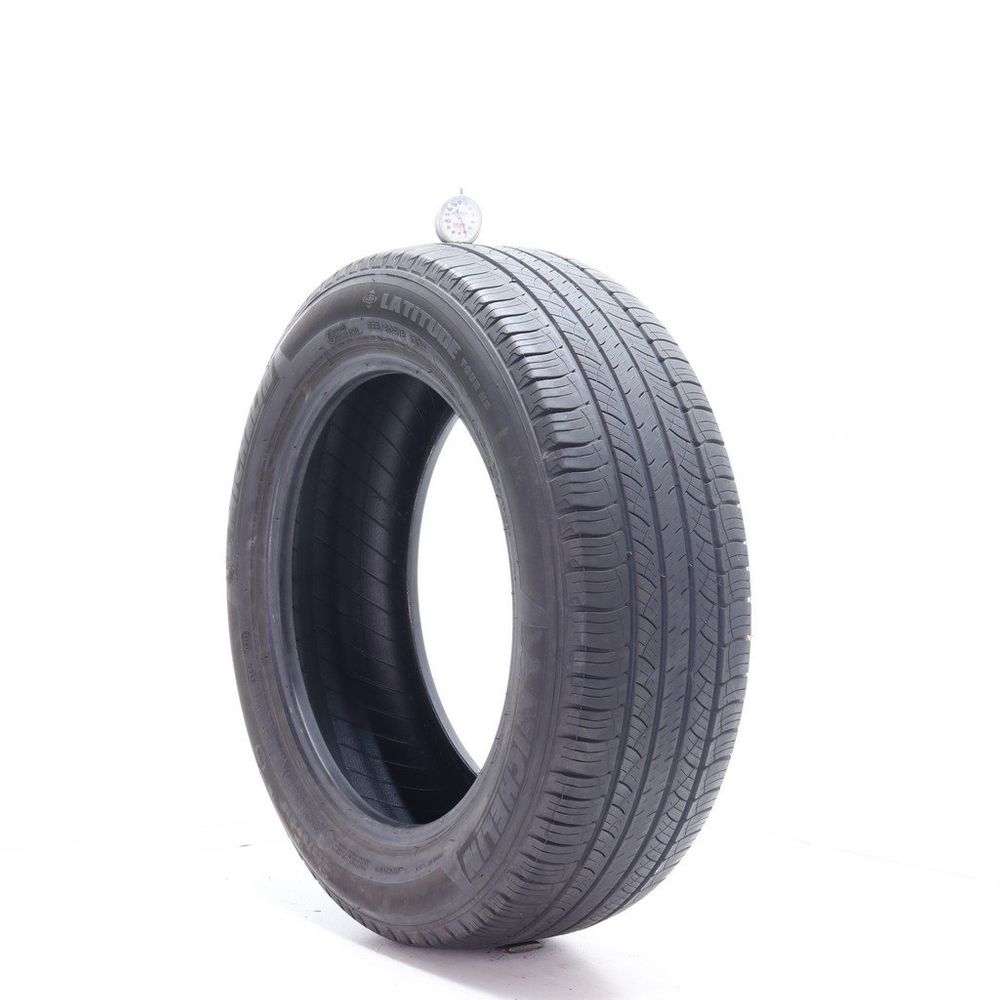 Set of (4) Used 225/60R18 Michelin Latitude Tour HP 100H - 6-6.5/32 - Image 1
