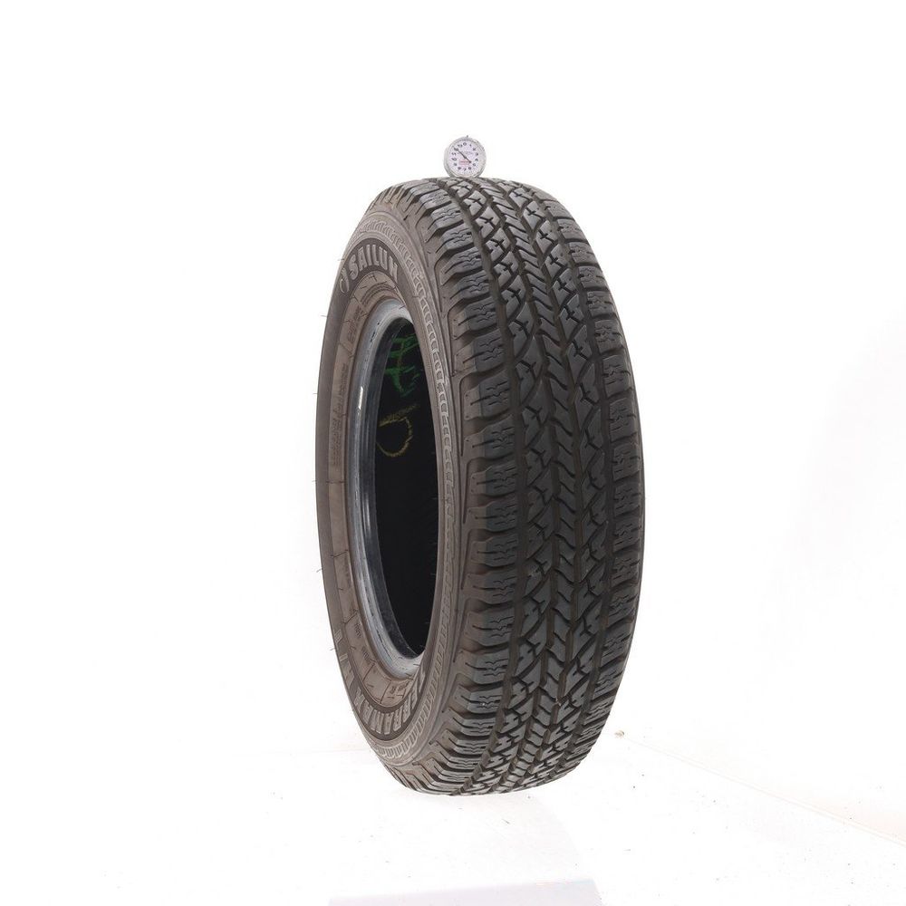 Set of (4) Used LT 225/75R16 Sailun Terramax H/T 115/112R E - 12/32 - Image 1