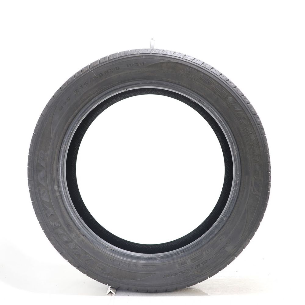 Set of (4) Used 245/50R20 Goodyear Assurance All-Season 102H - 5.5/32 - Image 3