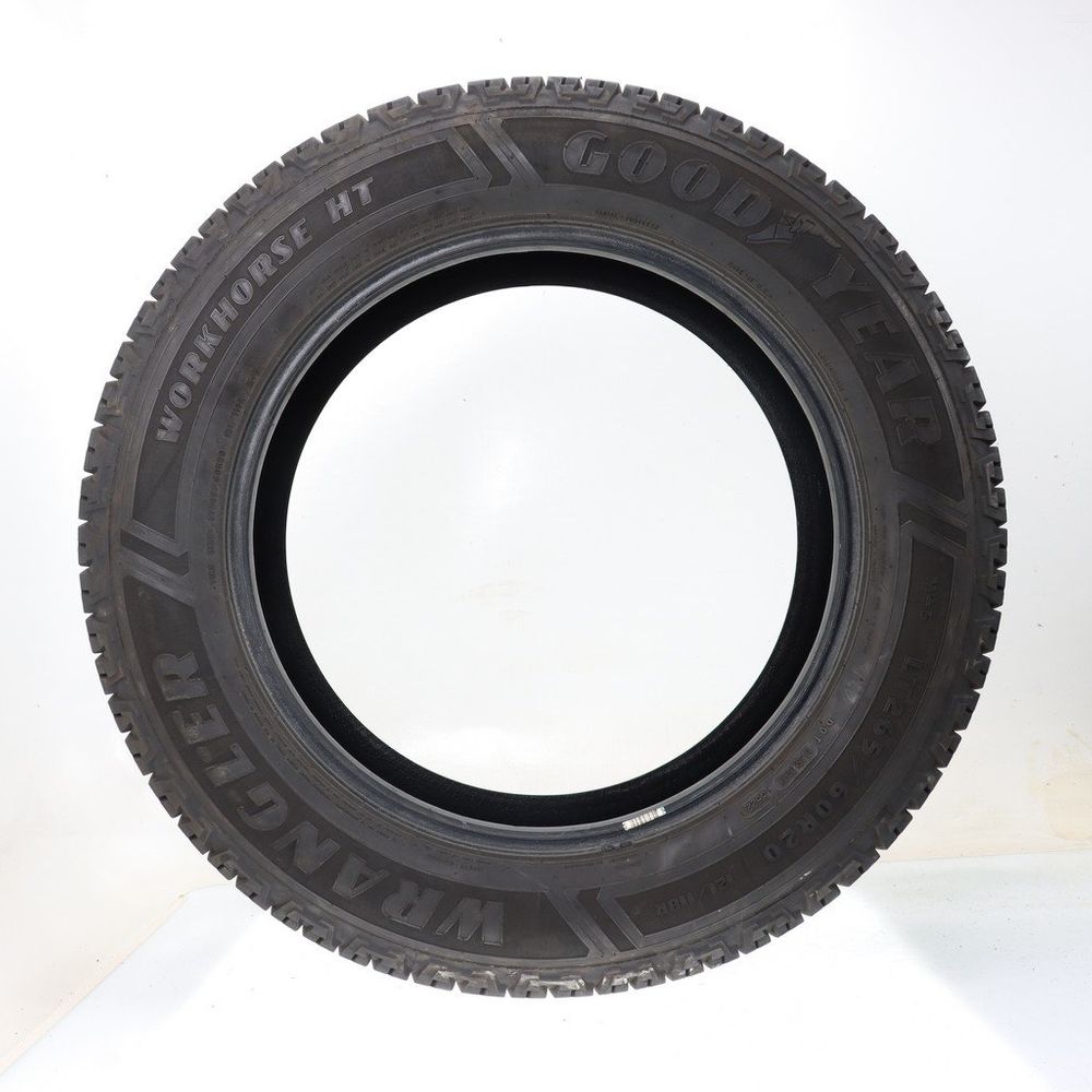 Set of (2) Used LT 265/60R20 Goodyear Wrangler Workhorse HT 121/118R E - 8-9/32 - Image 3