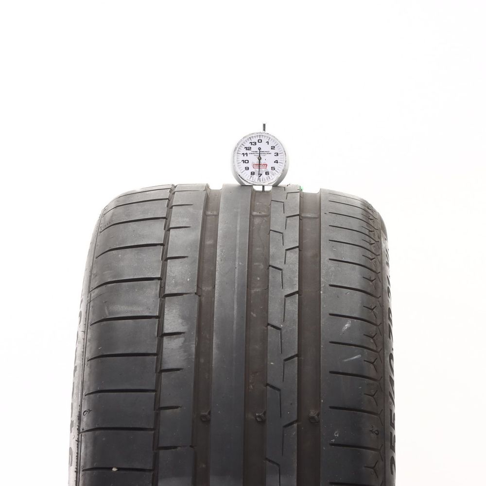 Used 255/40ZR21 Continental SportContact 6 R01 102Y - 7/32 - Image 2