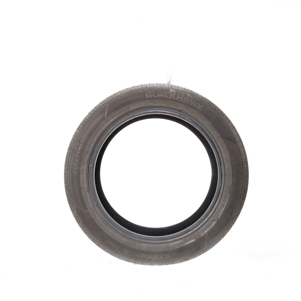 Set of (2) Used 215/55R17 Blackhawk Street-H HH11 94V - 6.5-8/32 - Image 3