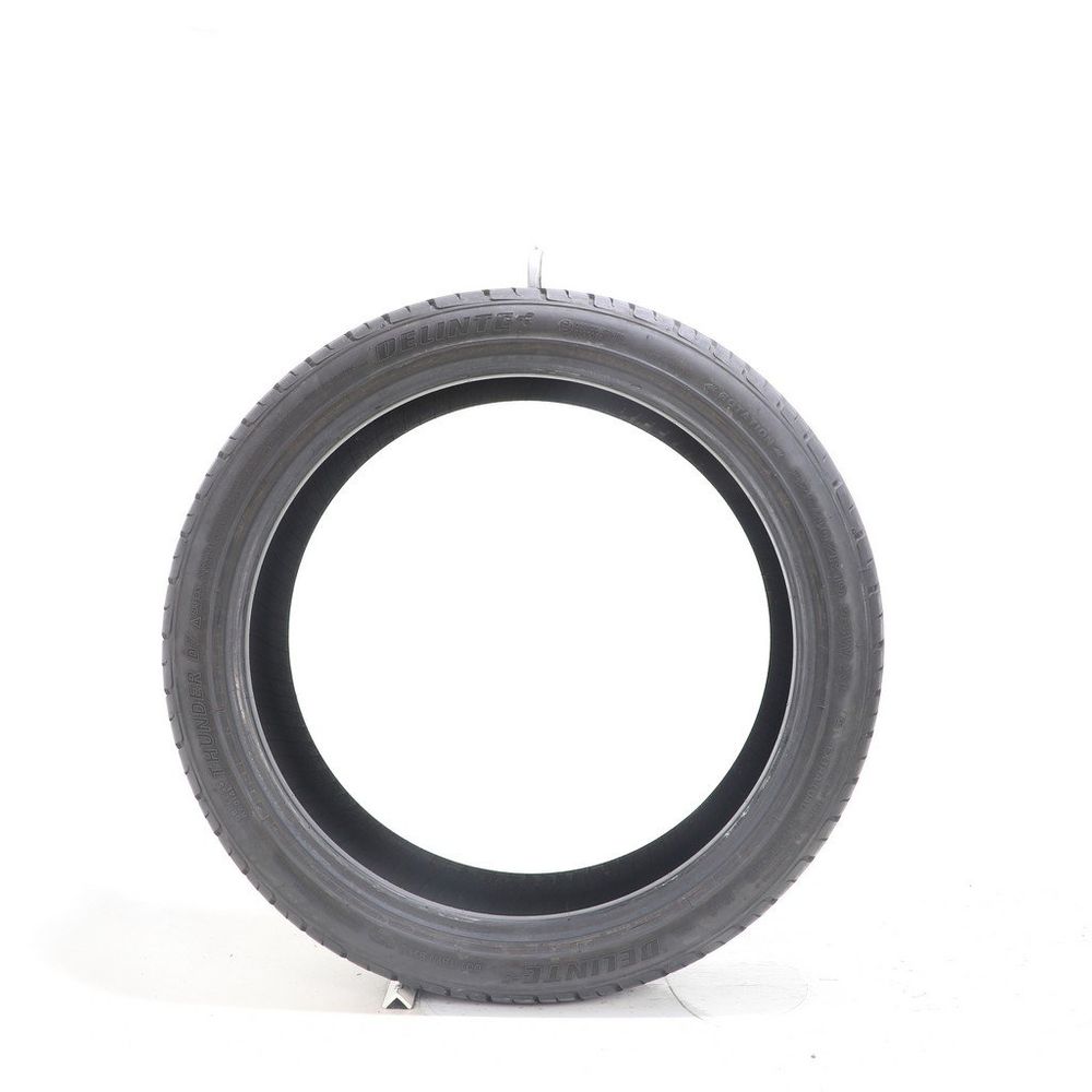 Set of (2) Used 225/40ZR19 Delinte Thunder D7 93W - 9/32 - Image 3