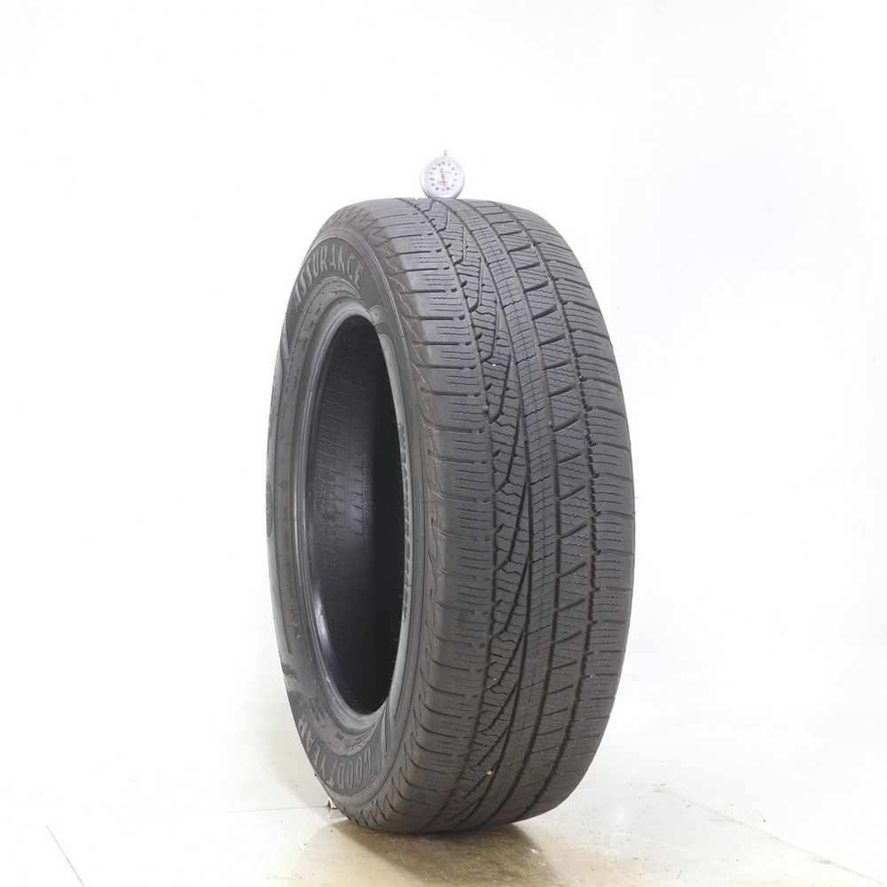 Set of (4) Used 235/60R18 Goodyear Assurance WeatherReady 103H - 6.5-8/32 - Image 1