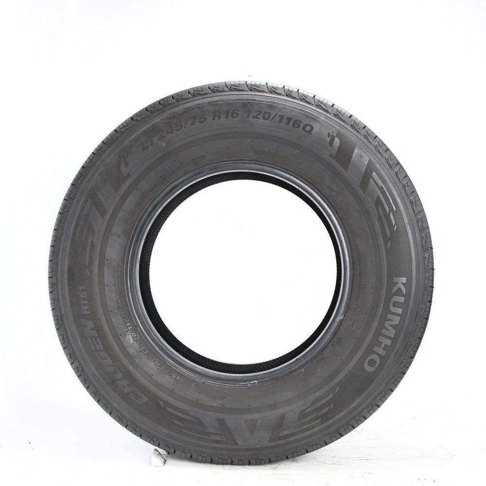 Set of (2) Used LT 245/75R16 Kumho Crugen HT51 120/116Q E - 7.5-8/32 - Image 3
