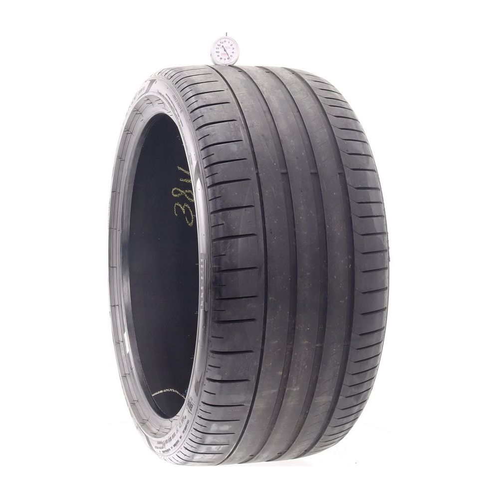 Set of (2) Used 285/30ZR20 Pirelli P Zero PZ4 99Y - 5-5.5/32 - Image 4