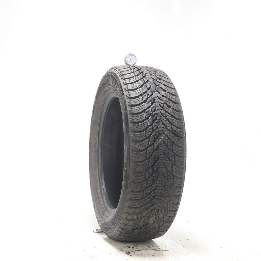 Set of (2) Used 225/60R18 Nokian Hakkapeliitta R3 SUV 104R - 9-9.5/32 - Image 1