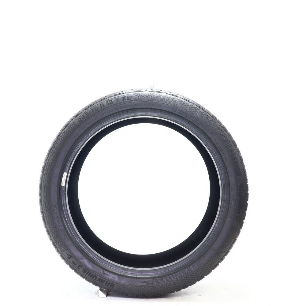 Set of (2) Used 245/40R18 Barum Bravuris 3 HM 97Y - 7-8.5/32 - Image 3