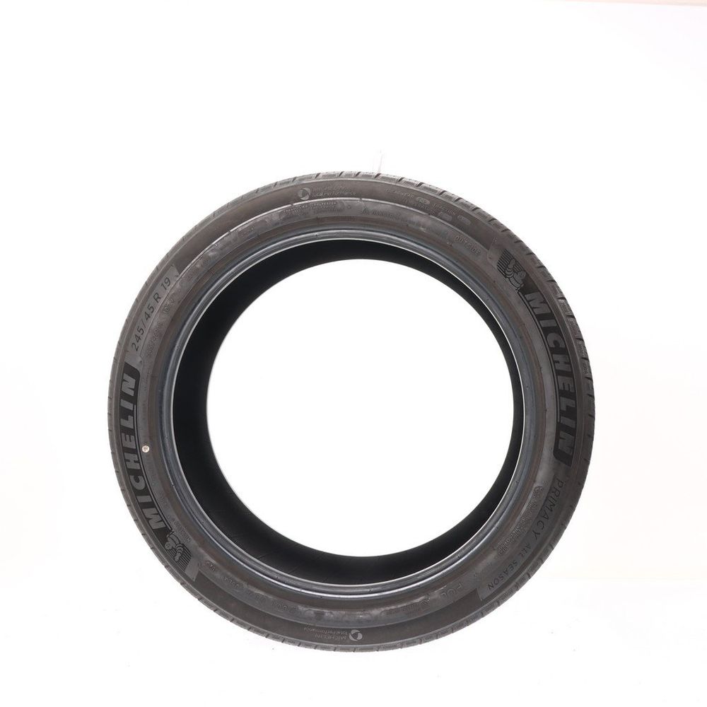 Set of (2) Used 245/45R19 Michelin Primacy All Season POL Acoustic 102V - 7-7.5/32 - Image 6