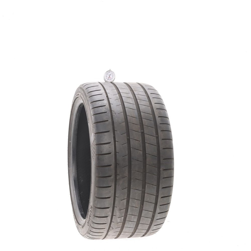 Set of (2) Used 305/30ZR19 Kumho Ecsta PS91 102Y - 7.5/32 - Image 1