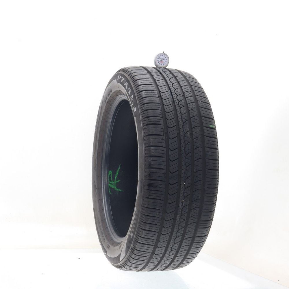 Set of (2) Used 235/50R18 Pirelli P7 AS Plus 3 97V - 8.5-9/32 - Image 4
