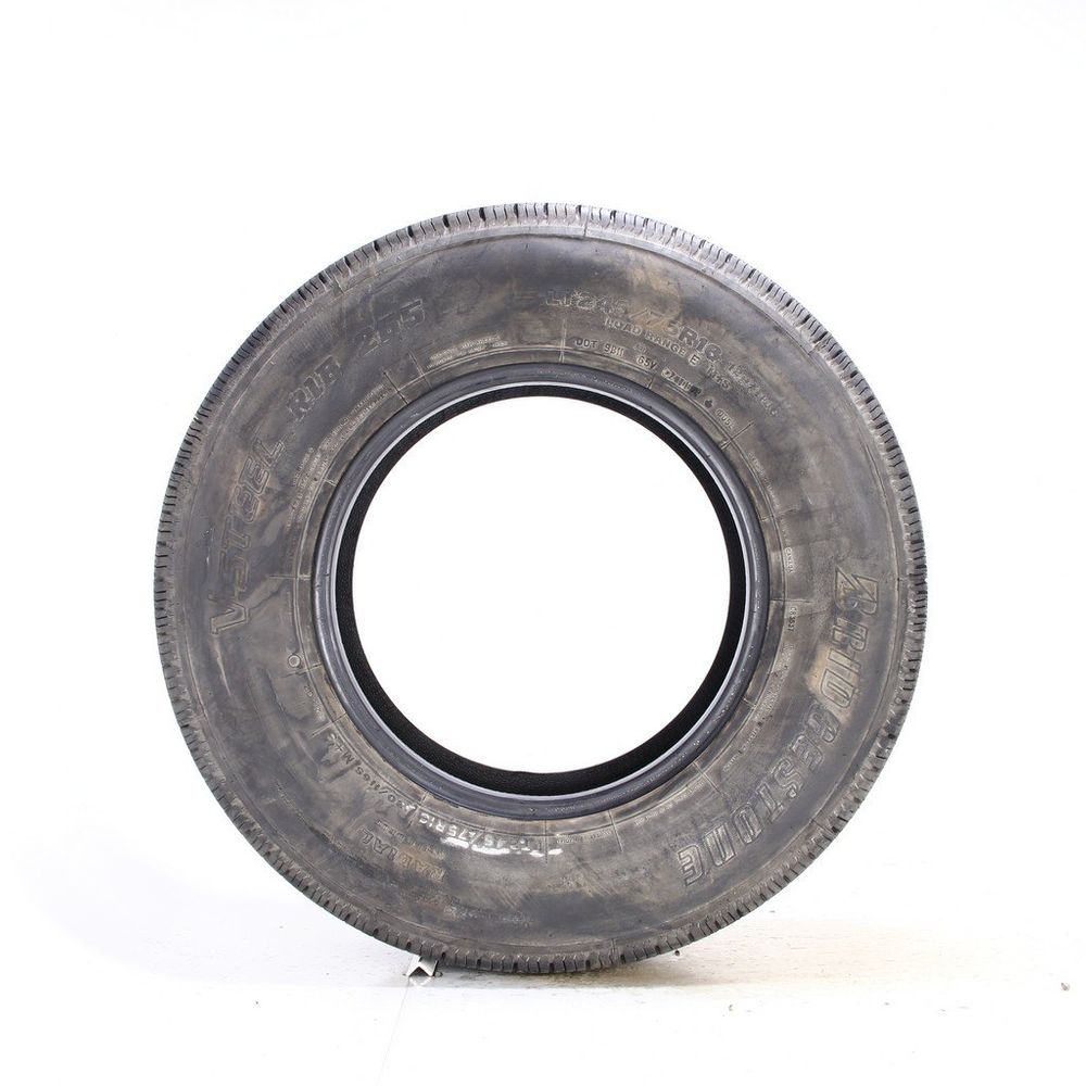 Set of (4) Used LT 245/75R16 Bridgestone V-steel RIB 265 120/116S E - 13-14/32 - Image 6