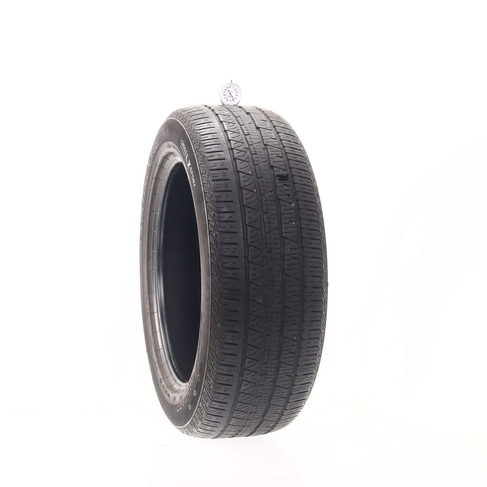 Set of (2) Used 235/55R19 Continental CrossContact LX Sport AO 101H - 5.5-7/32 - Image 1