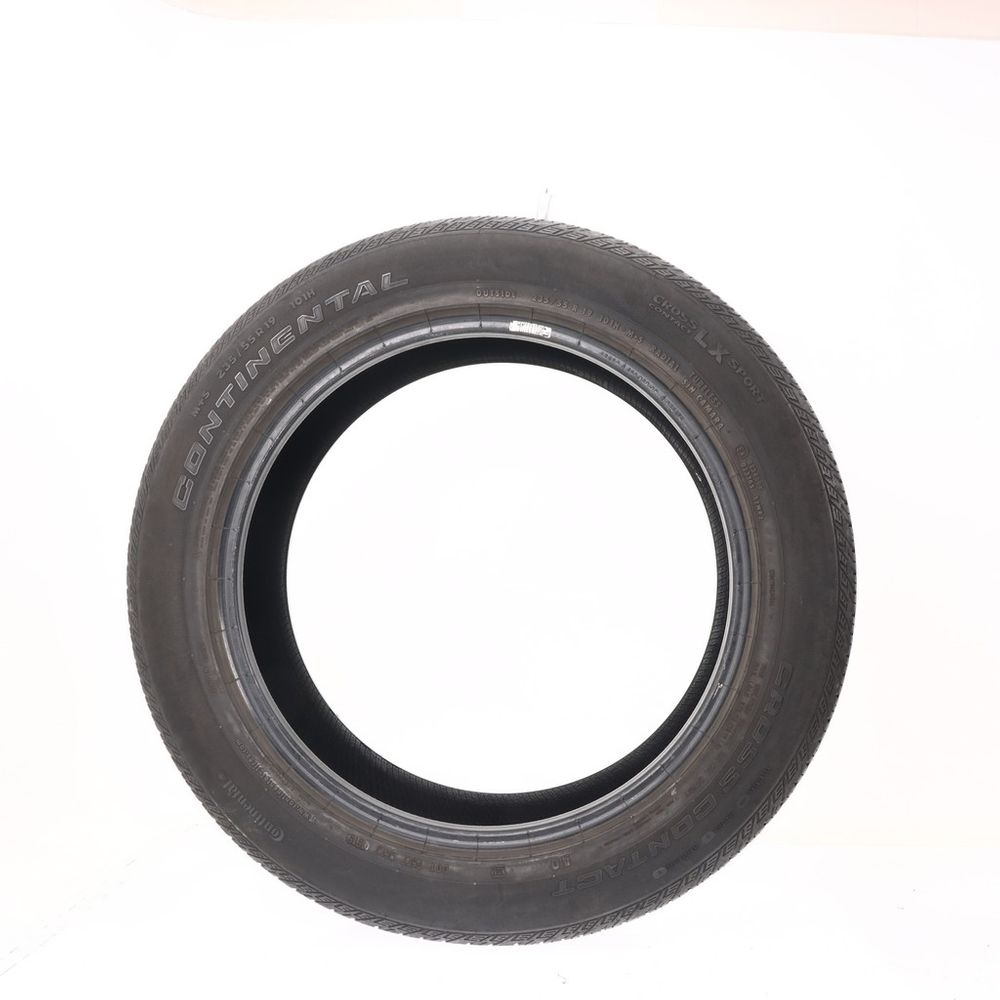 Set of (2) Used 235/55R19 Continental CrossContact LX Sport AO 101H - 5.5-7/32 - Image 3