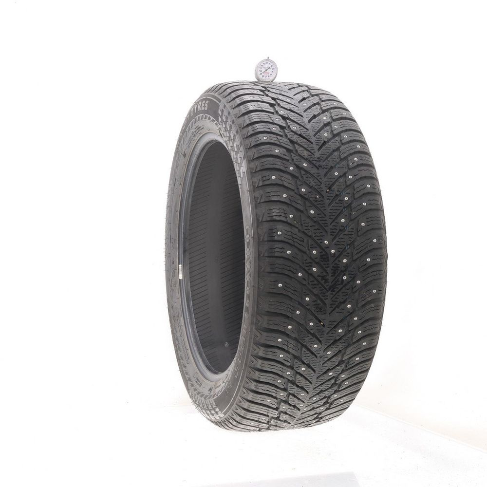 Set of (2) Used 265/50R20 Nokian Hakkapeliitta 10 SUV Studded 111T - 9-9.5/32 - Image 1