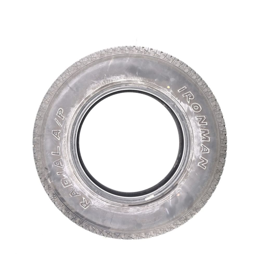 Set of (2) Used LT 225/75R16 Ironman Radial A/P 115/112Q E - 10.5/32 - Image 3