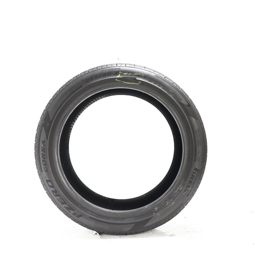 Set of (2) Used 265/40ZR19 Pirelli P Zero Corsa PZC4 98Y - 5-6/32 - Image 3