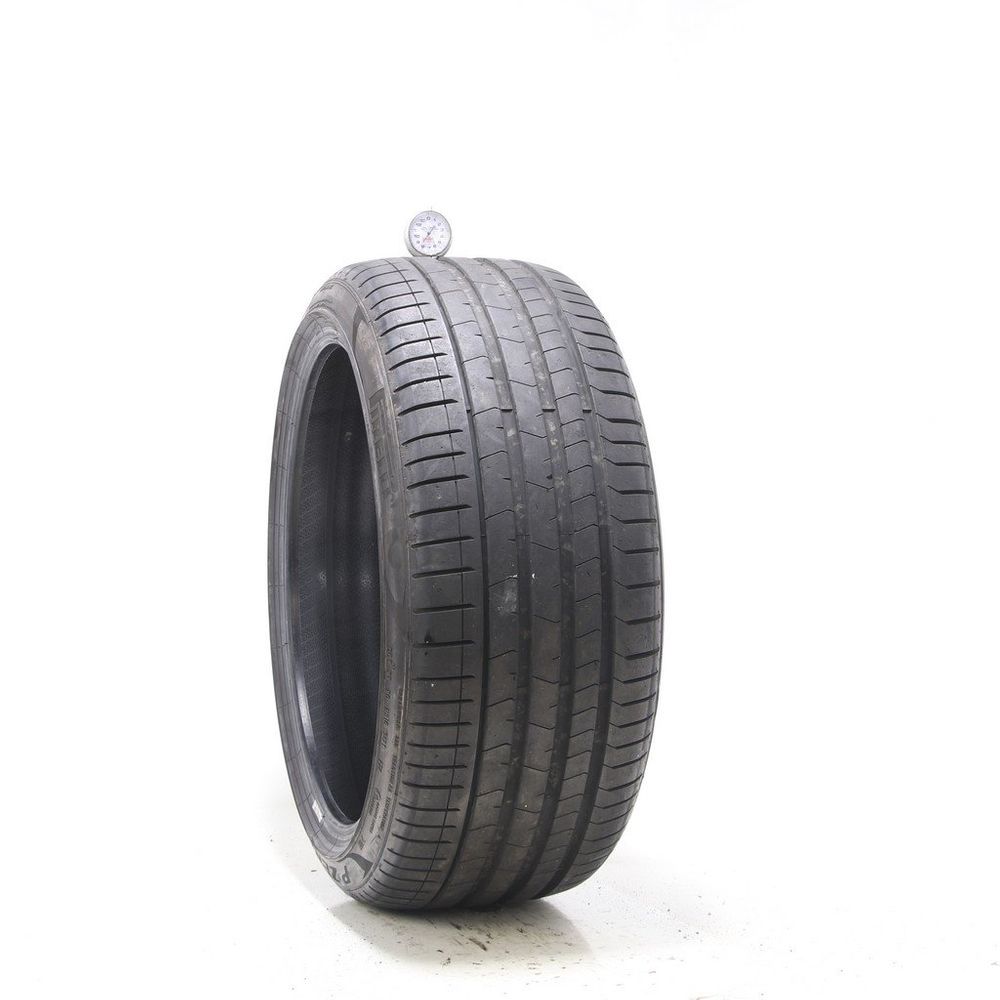 Set of (2) Used 265/35ZR20 Pirelli P Zero PZ4 MO1 99Y - 7.5-8.5/32 - Image 4