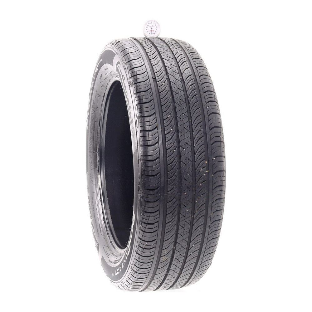 Set of (4) Used 225/55R18 Continental ProContact TX 98H - 7-8/32 - Image 1