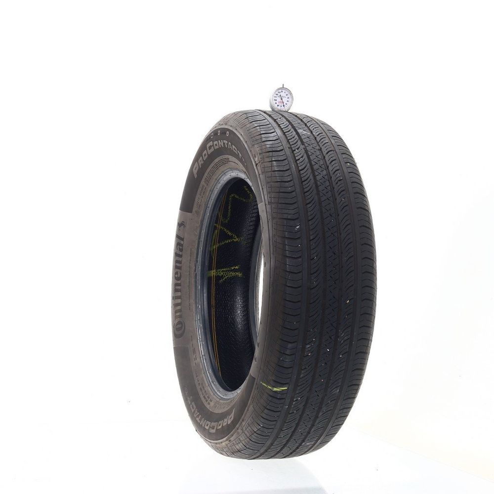 Set of (4) Used 215/65R17 Continental ProContact TX 99H - 6/32 - Image 1