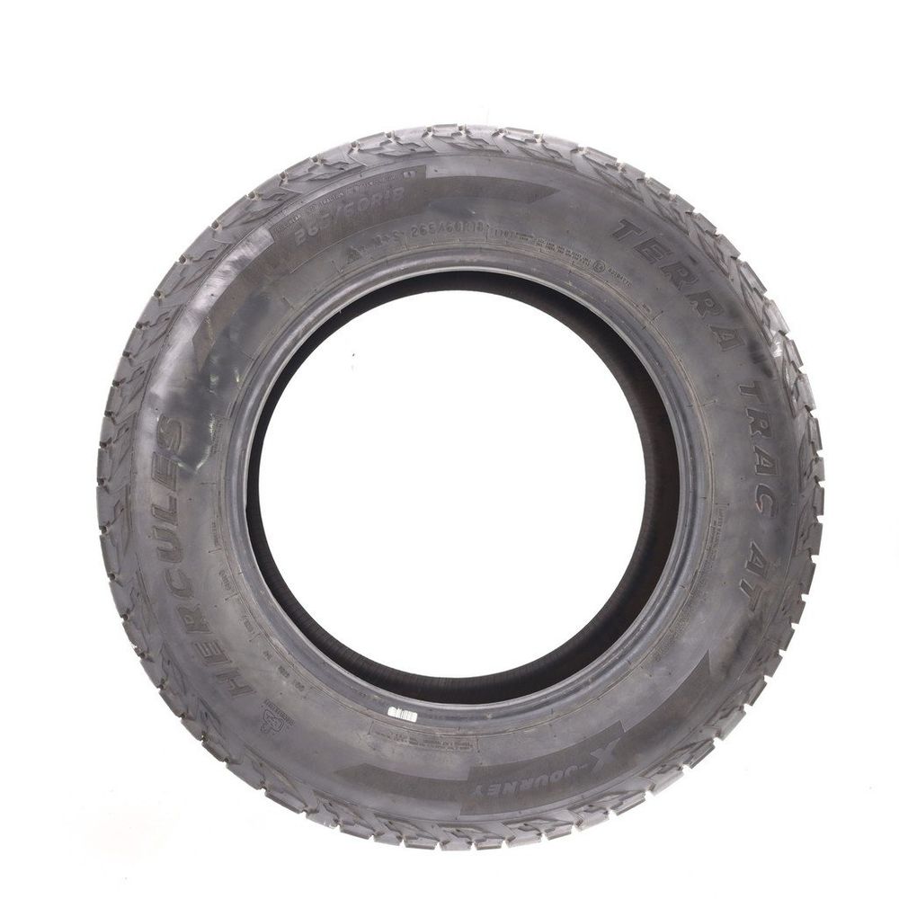 Set of (2) Used 265/60R18 Hercules Terra Trac AT X-Journey 110T - 11/32 - Image 3