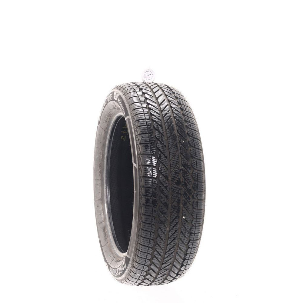 Set of (2) Used 225/55R19 Bridgestone WeatherPeak 99V - 9.5/32 - Image 1