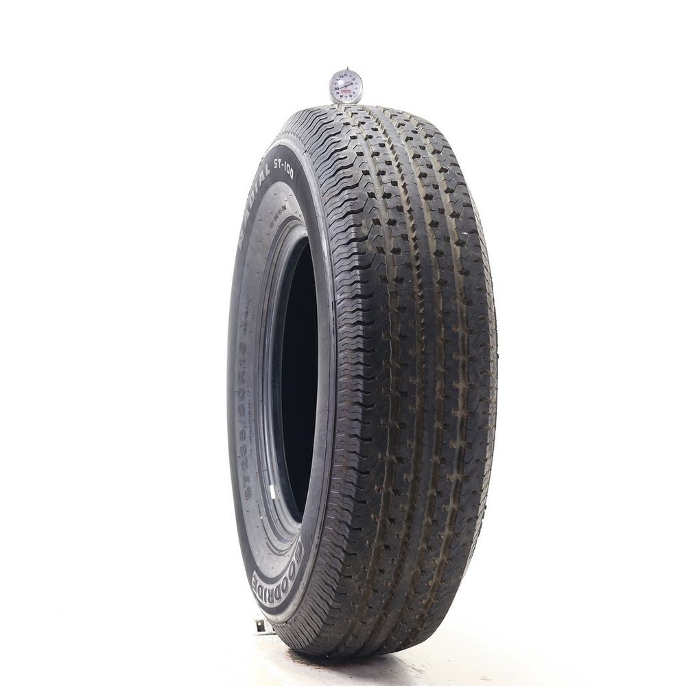Set of (2) Used ST 235/80R16 Goodride ST-100 124/120M E - 8.5-9.5/32 - Image 4