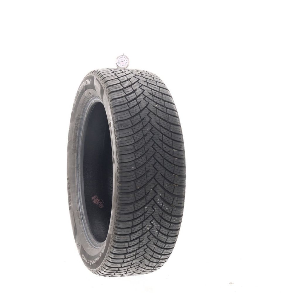 Set of (2) Used 235/55R20 Pirelli Scorpion Weather Active 102W - 9.5-10/32 - Image 1