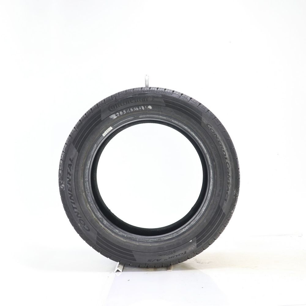 Used 205/55R16 Continental ControlContact Tour M A/S 91H - 10.5/32 - Image 3
