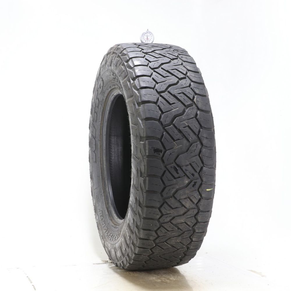 Set of (2) Used LT 275/70R18 Nitto Recon Grappler A/T 125/122S E - 7-8/ ...