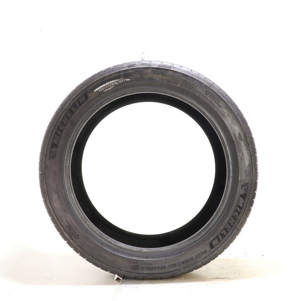 Set of (2) Used 265/40ZR19 Michelin Pilot Sport All Season 4 102Y - 7.5-9/32 - Image 6