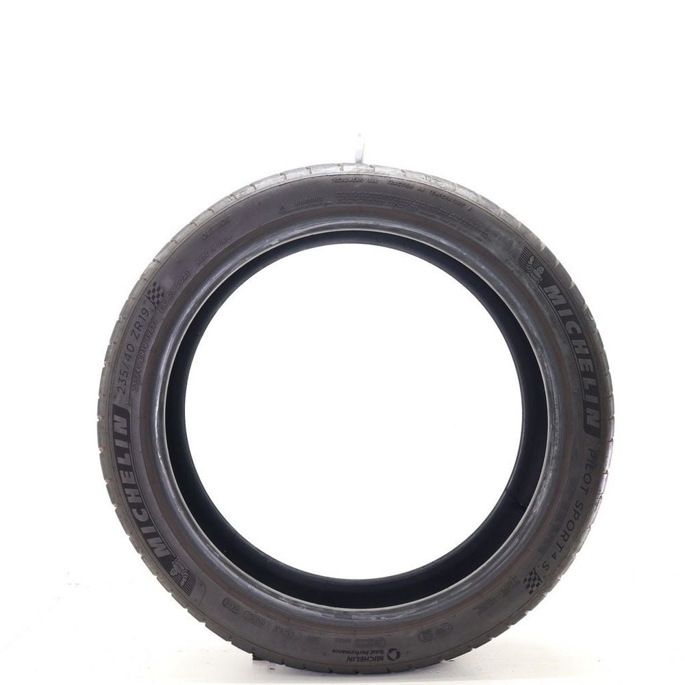 Set of (2) Used 235/40ZR19 Michelin Pilot Sport 4 S 96Y - 7-7.5/32 - Image 3