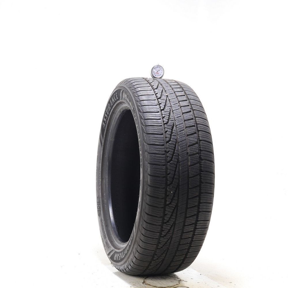 Set of (4) Used 235/50R19 Goodyear Assurance WeatherReady 99V - 8-8.5/32 - Image 4