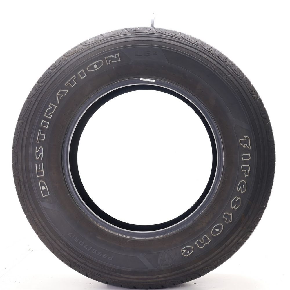 Set of (2) Used 255/70R17 Firestone Destination LE2 110T - 7-8/32 | Utires