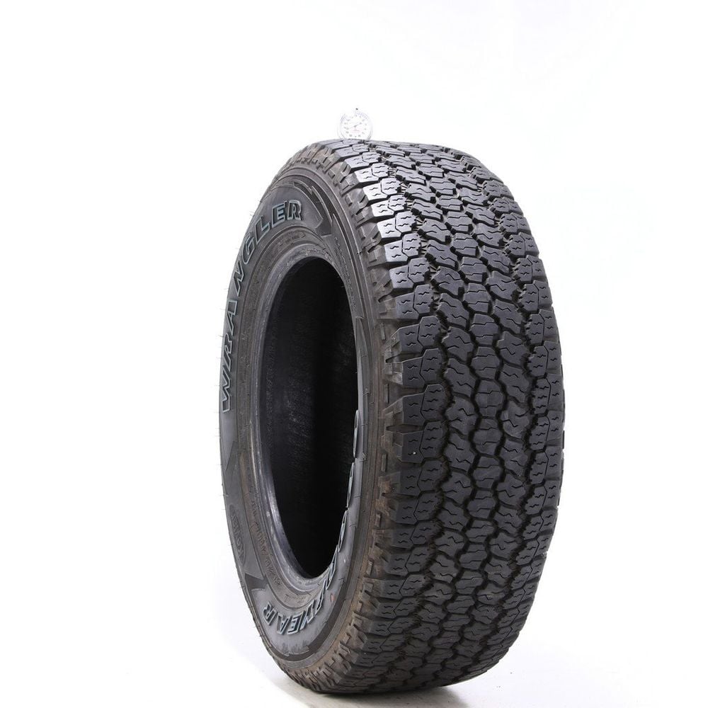 Set of (2) Used 265/65R18 Goodyear Wrangler All-Terrain Adventure Kevlar 114T - 9.5-10.5/32 - Image 1