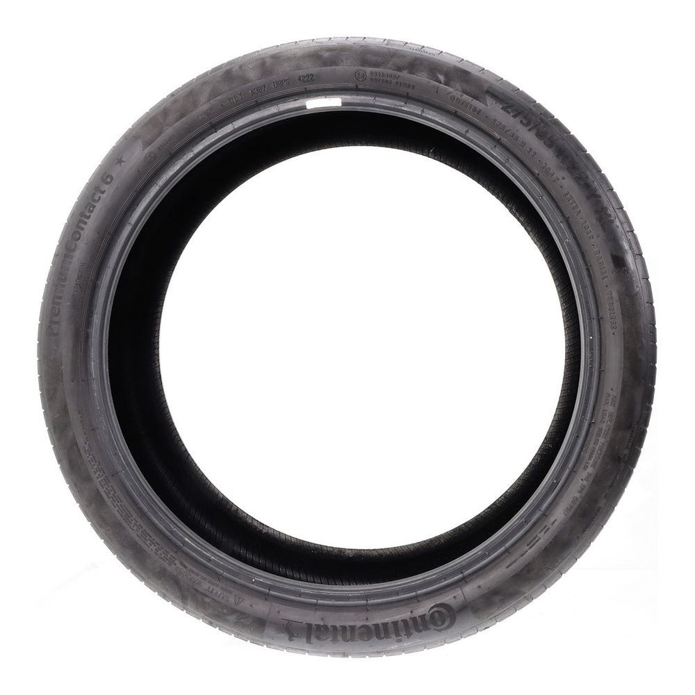 Set of (4) Used 275/35R22 Continental PremiumContact 6 104Y - 6.5-8/32 - Image 9
