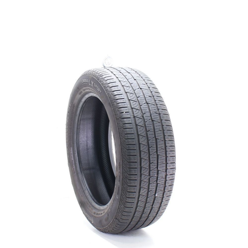 Set of (4) Used 235/55R19 Continental CrossContact LX Sport SSR MOE 101H - 5.5-6/32 - Image 1