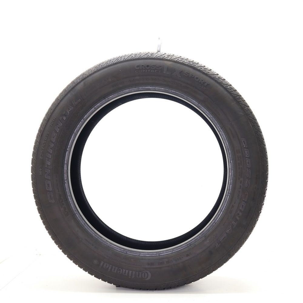 Set of (4) Used 235/55R19 Continental CrossContact LX Sport SSR MOE 101H - 5.5-6/32 - Image 3