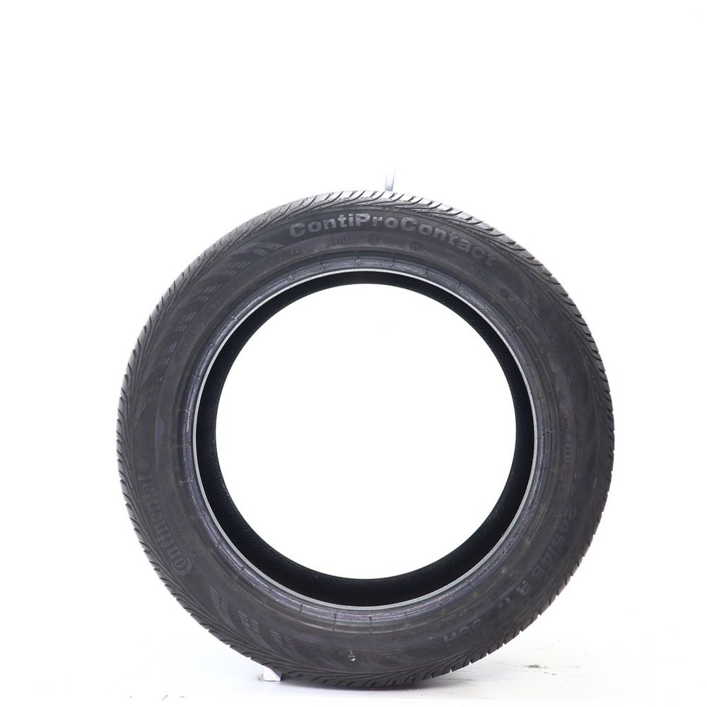Set of (2) Used 245/45R17 Continental ContiProContact MO 99H - 6-7/32 - Image 6
