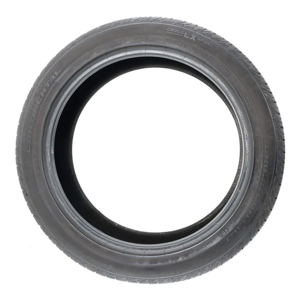 Set of (2) Used 255/45R20 Continental CrossContact LX Sport VOL ContiSilent 105H - 6.5-7.5/32 - Image 6