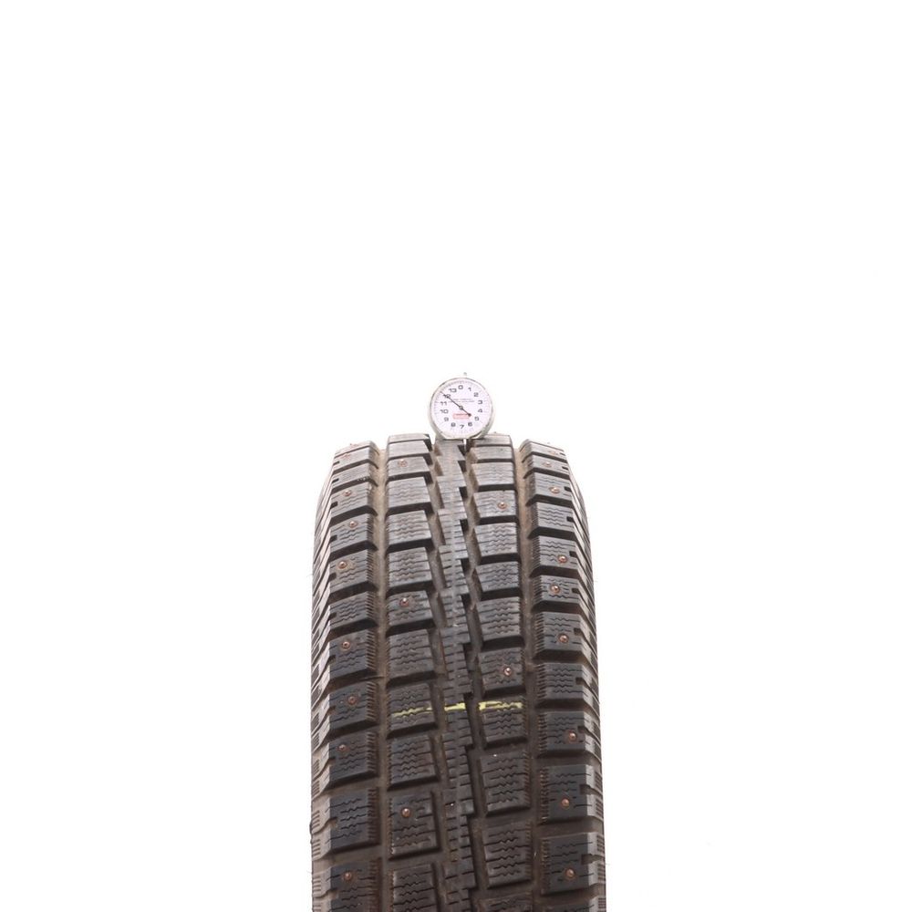 Set of (2) Used 225/75R16 Cooper Discoverer M+S Studded 104S - 12/32 - Image 2