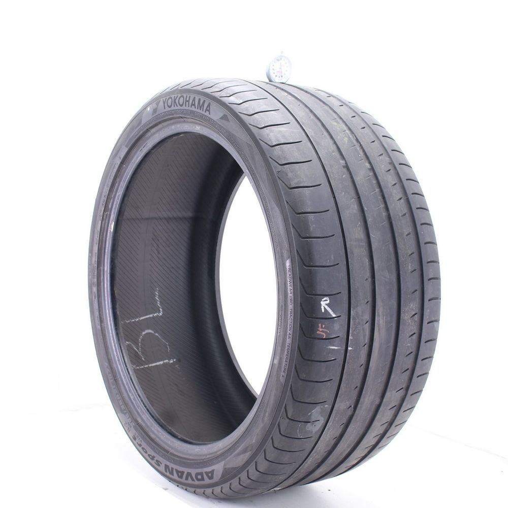 Set of (2) Used 295/35R21 Yokohama Advan Sport N-2 V105 SUV 107Y - 6.5-7.5/32 - Image 1