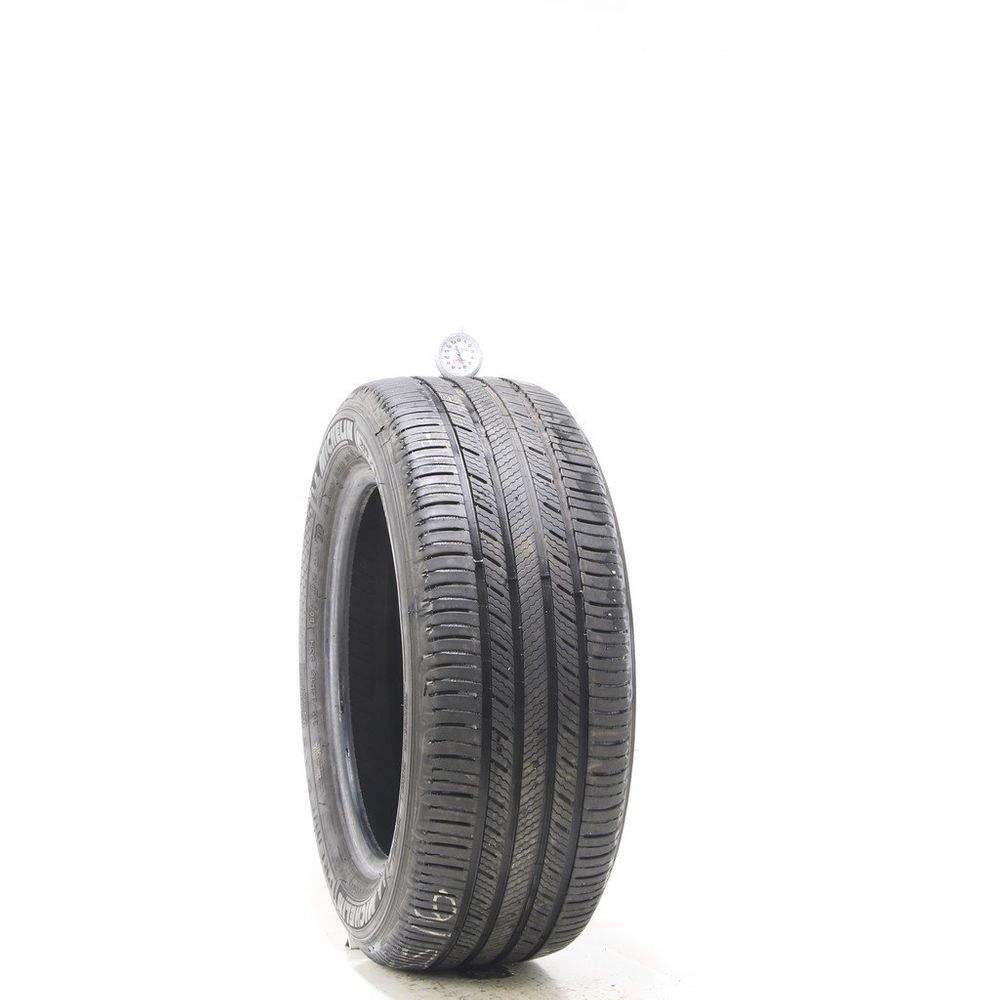 Set of (2) Used 215/55R16 Michelin Premier AS 93H - 6-6.5/32 - Image 1