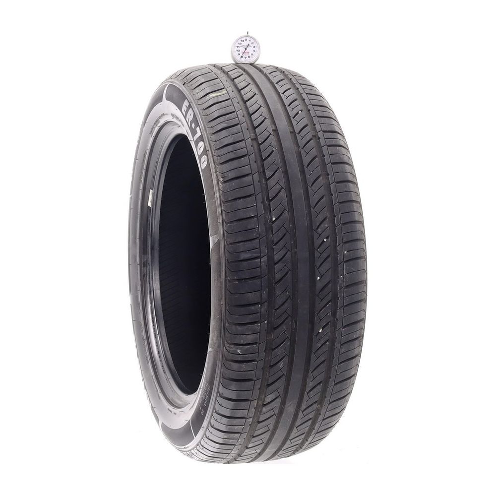 Set of (2) Used 225/55R17 Advanta ER-700 97V - 8/32 - Image 1
