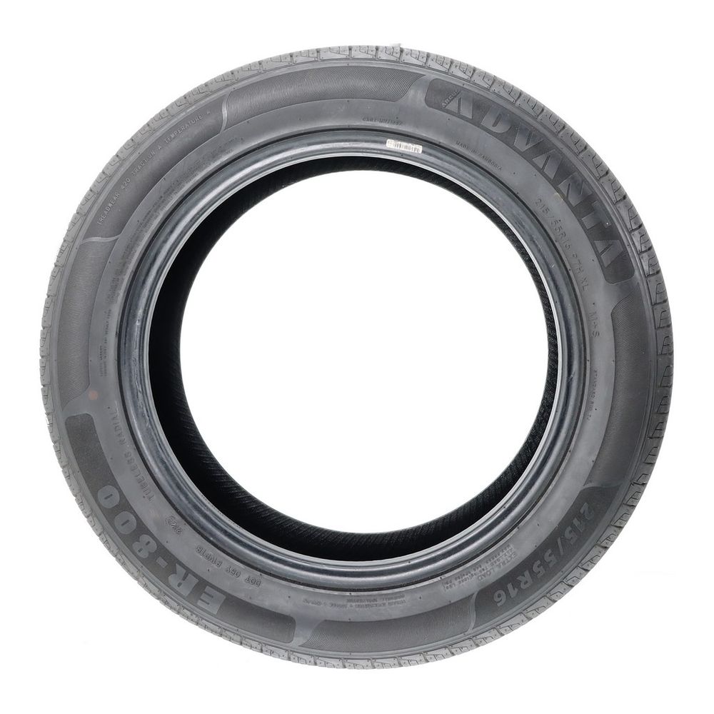 Set of (2) Used 215/55R16 Advanta ER-800 97H - 7.5-8/32 - Image 3