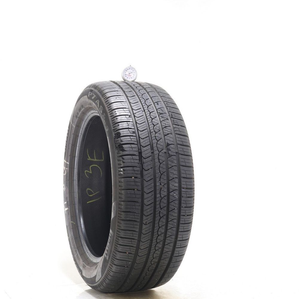 Set of (2) Used 235/50R18 Pirelli P7 AS Plus 3 97V - 9.5-10.5/32 - Image 1