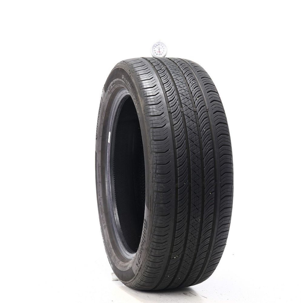 Set of (4) Used 235/50R19 Continental ProContact TX 99H - 6.5/32 - Image 1